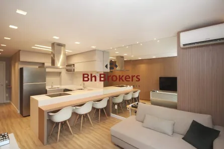 Apartamento com 1 Quarto para alugar, 44m² no Savassi, Belo Horizonte