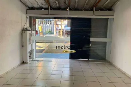 Sala Comercial para alugar, 165m² no Vila Bastos, Santo André