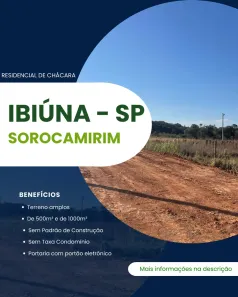 Lote/Terreno à venda, 500m² no Ibiúna, Ibiúna