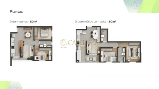 Apartamento com 2 Quartos à venda, 60m² no Cidade Vista Verde, São José dos Campos