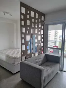 Apartamento com 1 Quarto para alugar, 38m² no Brooklin Paulista, São Paulo