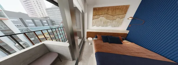 Apartamento com 1 Quarto à venda, 25m² no Consolação, São Paulo