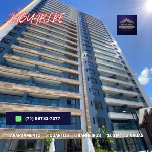 Apartamento com 3 Quartos à venda, 103m² no Jaguaribe, Salvador