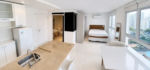 Apartamento com 1 Quarto para alugar, 42m² no Vila Olímpia, São Paulo
