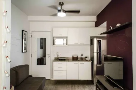 Apartamento com 1 Quarto para alugar, 27m² no Jardim Paulista, São Paulo