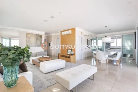 Apartamento com 4 Quartos para alugar, 265m² no Vila Regente Feijó, São Paulo
