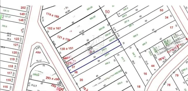 Lote/Terreno à venda, 250m² no Campestre, Santo André