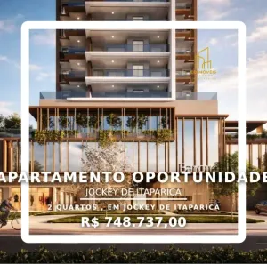 Apartamento com 2 Quartos à venda, 56m² no Jockey de Itaparica, Vila Velha