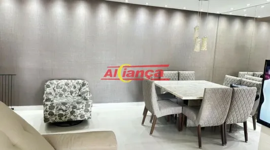 Apartamento com 3 Quartos à venda, 103m² no Vila Galvão, Guarulhos