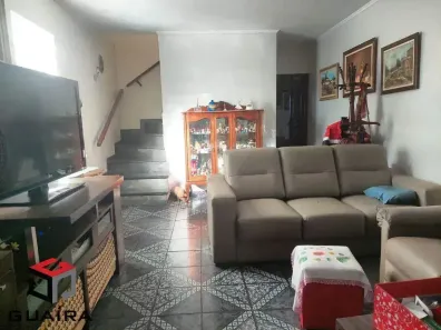 Sobrado com 3 Quartos à venda, 158m² no Vila Scarpelli, Santo André