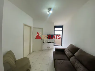Flat com 1 Quarto para alugar, 33m² no Indianópolis, São Paulo