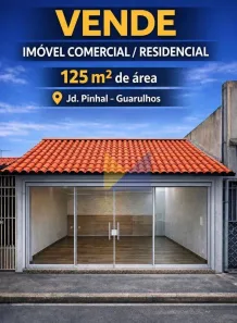 Casa com 1 Quarto à venda, 125m² no Jardim Pinhal, Guarulhos