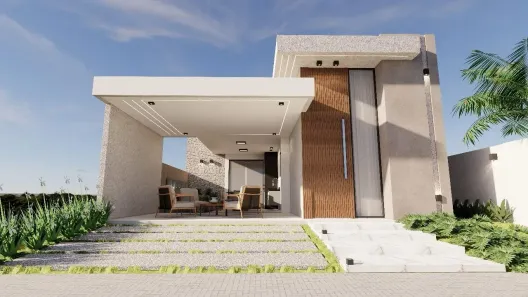 Casa de Condomínio com 3 Quartos à venda, 135m² no Cajupiranga, Parnamirim
