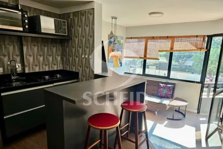 Apartamento com 1 Quarto à venda, 48m² no Cidade Monções, São Paulo