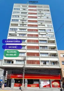 Apartamento com 3 Quartos para alugar, 107m² no Centro, Santa Maria