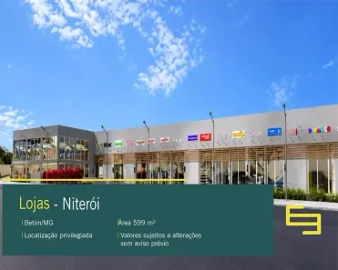Ponto Comercial para alugar, 600m² no Niterói, Betim