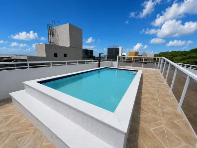 Apartamento com 2 Quartos para alugar, 46m² no Cabo Branco, João Pessoa