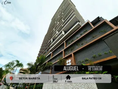 Ponto Comercial para alugar, 39m² no Setor Marista, Goiânia