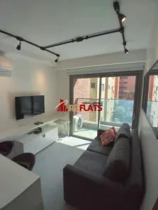Apartamento com 1 Quarto para alugar, 40m² no Jardim Paulista, São Paulo