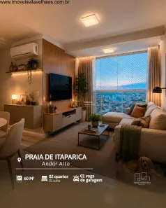 Apartamento com 2 Quartos à venda, 60m² no Praia de Itaparica, Vila Velha