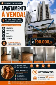 Apartamento com 1 Quarto à venda, 40m² no Centro, Juiz de Fora