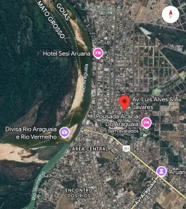 Lote/Terreno à venda, 700m² no Mansões Vale do Araguaia, Aruanã