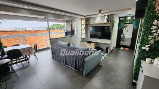 Apartamento com 3 Quartos à venda, 80m² no Jardim Nóbrega, Mauá