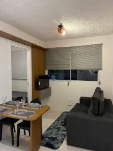 Apartamento com 2 Quartos para alugar, 32m² no Jardim Caravelas, São Paulo