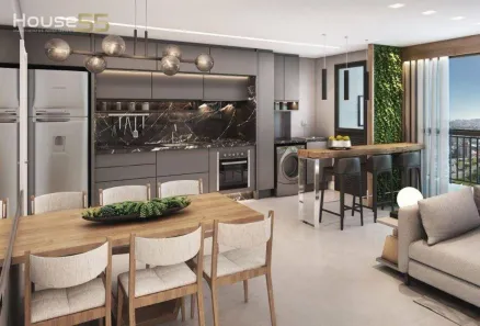 Apartamento com 2 Quartos à venda, 61m² no Cristo Rei, Curitiba