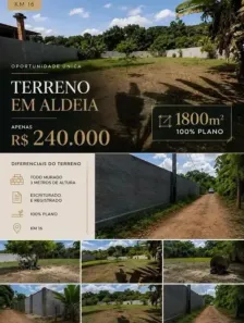 Lote/Terreno à venda, 1800m² no Aldeia dos Camarás, Camaragibe