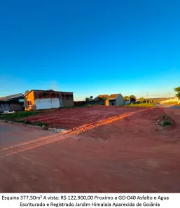Lote/Terreno à venda, 377m² no Jardim Himalaia, Aparecida de Goiânia