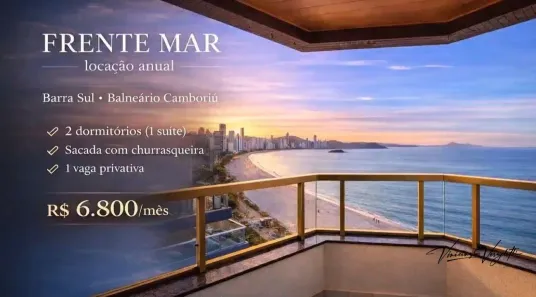 Apartamento com 2 Quartos para alugar, 75m² no Centro, Balneário Camboriú