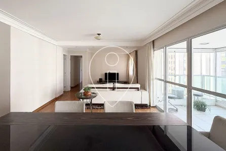 Apartamento com 2 Quartos para alugar, 111m² no Brooklin Paulista, São Paulo