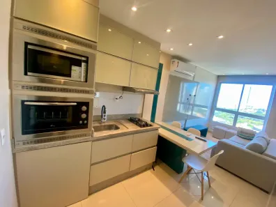 Apartamento com 1 Quarto para alugar, 34m² no Setor Bueno, Goiânia