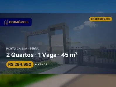 Apartamento com 2 Quartos à venda, 45m² no Porto Canoa, Serra