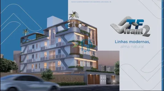 Apartamento com 3 Quartos à venda, 70m² no Bancários, João Pessoa