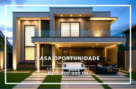 Casa com 4 Quartos à venda, 484m² no Manguinhos, Serra