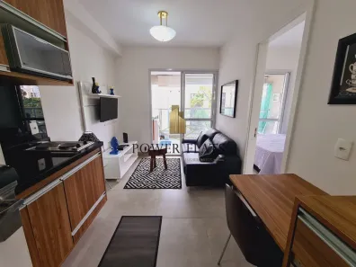 Flat com 1 Quarto para alugar, 59m² no Brooklin Paulista, São Paulo