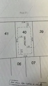 Lote/Terreno à venda, 309m² no Jardim Fortaleza, Paulínia