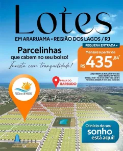 Lote/Terreno à venda, 225m² no Paraty, Araruama