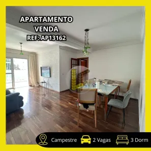 Apartamento com 3 Quartos à venda, 127m² no Campestre, Santo André