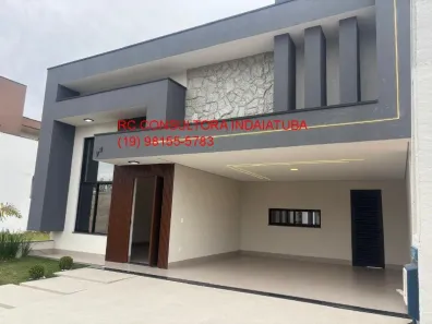 Casa de Condomínio com 3 Quartos à venda, 205m² no Loteamento Park Gran Reserve, Indaiatuba
