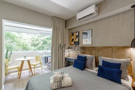Apartamento com 1 Quarto para venda ou aluguel, 25m² no Vila Madalena, São Paulo