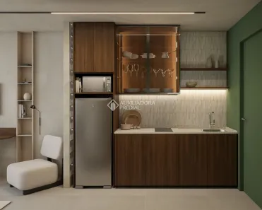 Apartamento com 1 Quarto à venda, 25m² no Bela Vista, Porto Alegre