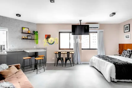 Flat com 1 Quarto à venda, 29m² no Jardim Paulista, São Paulo