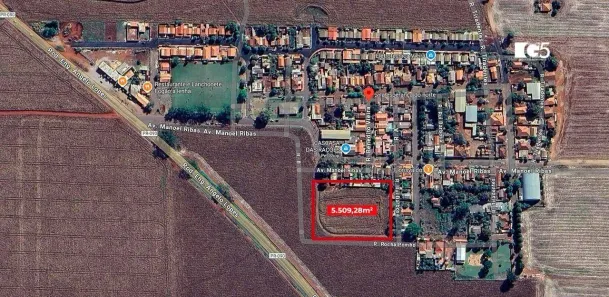 Fazenda/Sítio à venda, 5510m² no Alvorada do Sul, Alvorada do Sul