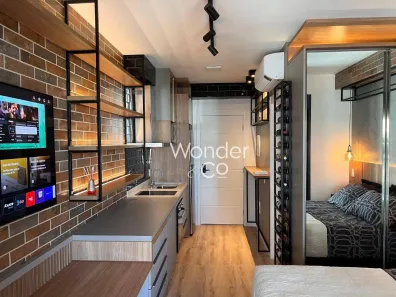 Apartamento com 1 Quarto para alugar, 25m² no Jardim das Acácias, São Paulo