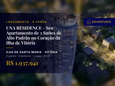Apartamento com 3 Quartos à venda, 110m² no Ilha de Santa Maria, Vitória