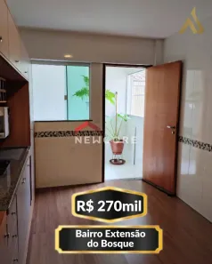 Casa com 2 Quartos à venda, 70m² no Extensão do Bosque, Rio das Ostras