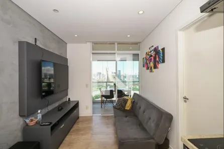 Apartamento com 1 Quarto à venda, 35m² no Real Parque, São Paulo